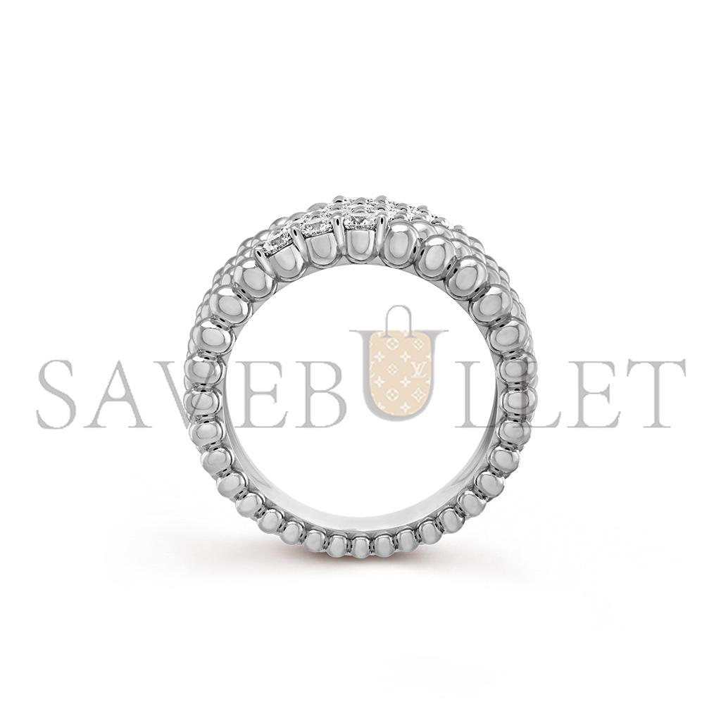 v*n cl*f arpels perlÉe Di*m*nds ring, 5 rows vcarp7uv00